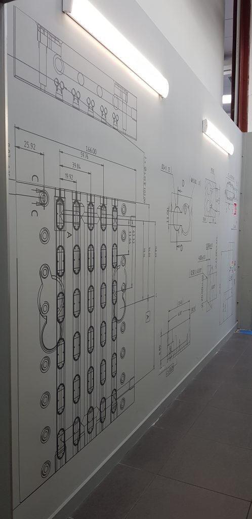 Completed layout visual asset