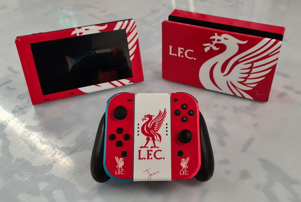 Completed layout visual asset