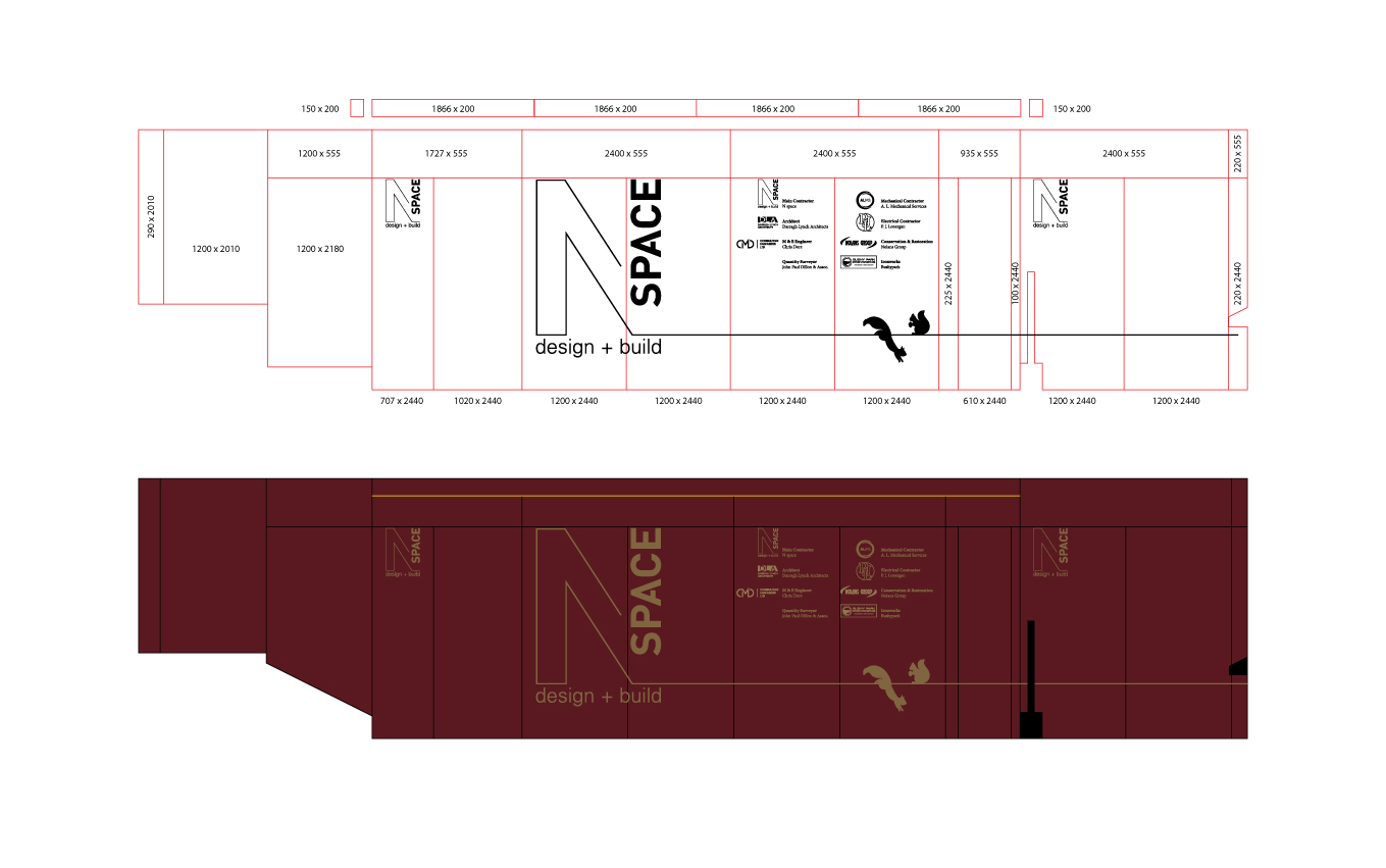Completed layout visual asset